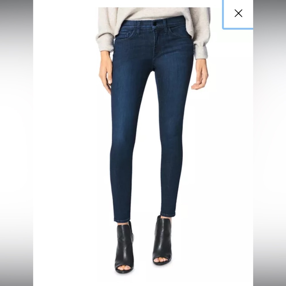 Joes Dark Wash High Rise Skinny Jeans